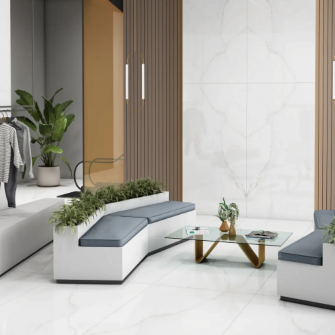 Creanza KJ - Statuario Regal, marble-look wall tile for bathroom